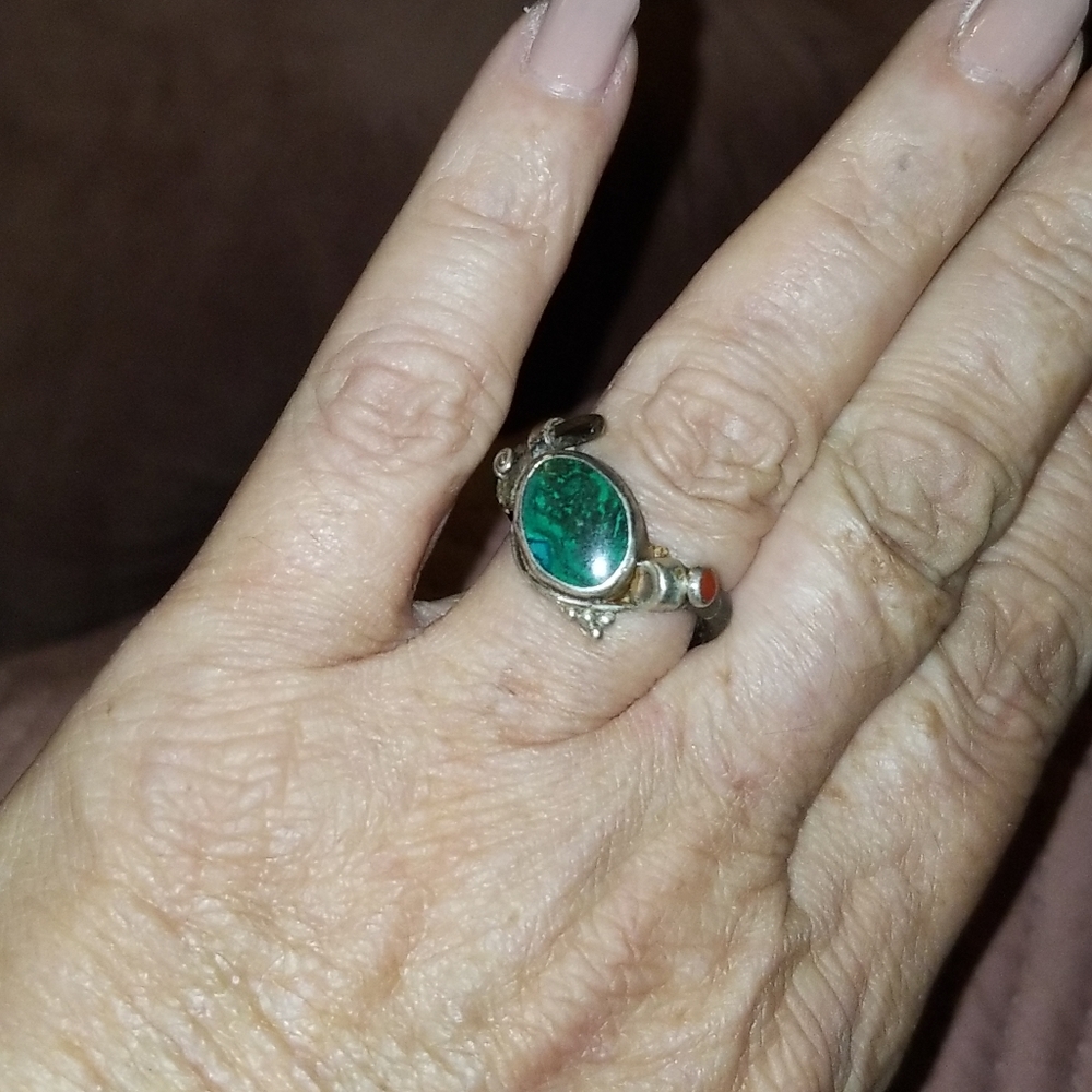 OOAK HANDMADE STERLING RING - Picture 4 of 10